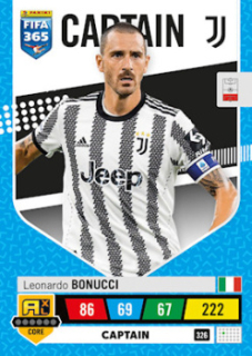 Leonardo Bonucci Juventus FC 2023 FIFA 365 Captain #326